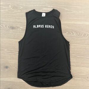 Always Ready Black Tank Top Brand new no Tag